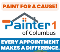 Painter1 of Columbus Logo and Paint for a Cause! Every appointment makes a difference.